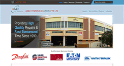 Desktop Screenshot of andahydraulics.sg